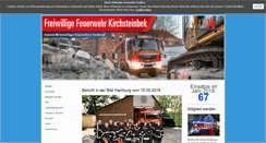 Desktop Screenshot of ff-kirchsteinbek.de